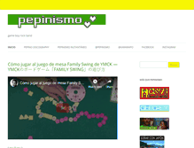 Tablet Screenshot of pepinismo.net